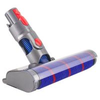 โปรโมชั่น!เครื่องมือหัวแปรงถูพื้นแบบใช้มอเตอร์สำหรับ Dyson V8 V7 V10 V11เครื่องดูดฝุ่นหัวลูกกลิ้งอ่อนแปรงถูพื้นอะไหล่ Lindaf.