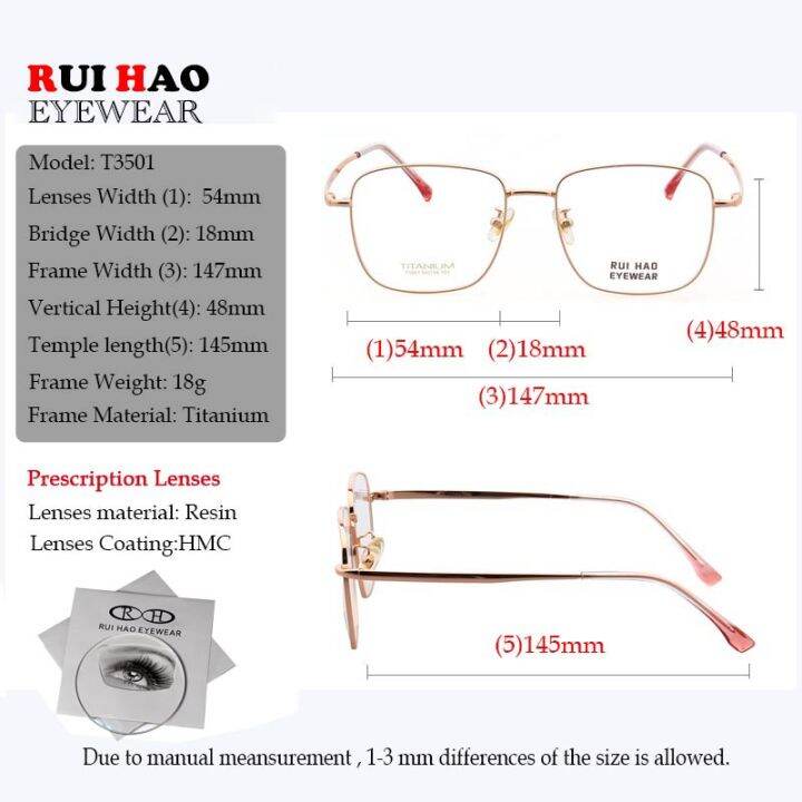 customize-prescription-glasses-square-eyeglasses-frame-fill-optical-lenses-titanium-spectacles-myopia-hyperopia-rui-hao-eyewear