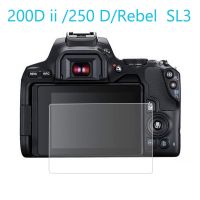 Tempered Glass Screen Protector for Canon EOS 200D Mark ii MK2/ 250D/Rebel SL3/ Kiss X10 Camera Cover Protective Film Protection Colanders Food Strain