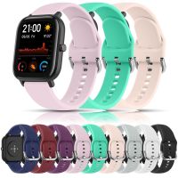 xiaozh Watch Strap for Amazfit GTS 2 Mini Band Silicone Bracelet for Amazfit GTS 3 Strap for Amazfit Bip Lite/Bip 2/GTR 42mm Watchband