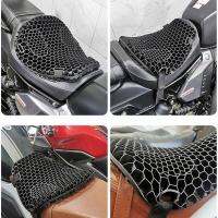 Motorcycle Seat Cushion Air Mesh Fabric Comfort Honeycomb Autobike Decompression Cover Shock Absorbing Pressure Relief Cushion