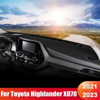 For Toyota Highlander XU70 Kluger 2021 2022 2023 2024 Car Dashboard Sun Shade Cover Mat Anti-UV Non-Slip Pad Accessories