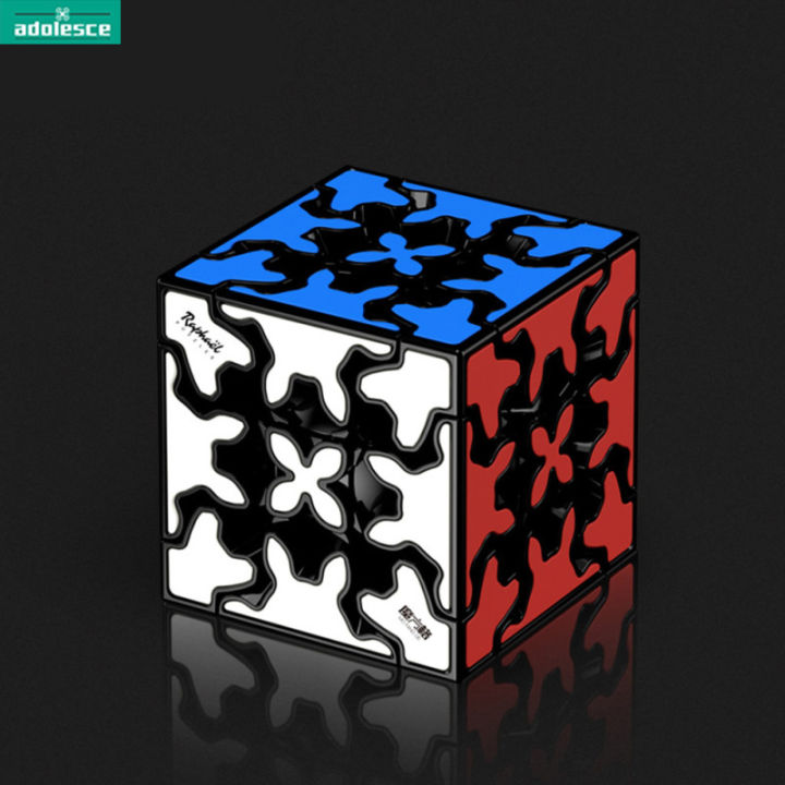 ls-พร้อมส่ง-qiyi-magic-cube-gear-cube-3x3-gear-ball-shaped-smooth-cube-ของเล่นเกมมืออาชีพ-cod