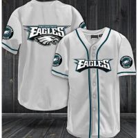 Eagles Baseball Jersey Shirt 3D Printed Mens Shirt Casual Shirts hip hop Tops