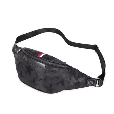 Men Waist Packs Top Quality Nylon Waterproof Belt Bags  Fashion Chest Packs Male Travel Crossbody Bags Black Waist Bag Purse