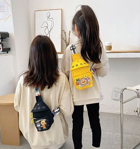พร้อมส่ง-กระเป๋าคาดอกสไตล์เกาหลี-ผู้ใหญ่และเด็กสามารถใช้ได้