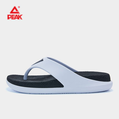 Peak Taichi Flip Flops ผู้ชายกีฬาฤดูร้อนรองเท้าใหม่รองเท้าแตะกันลื่นผู้ชายน้ำหนักเบารองเท้าแตะชายหาด ET22107L9201