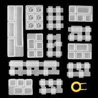 1 Set Manual DIY Mechanical Keyboard Key Cap Silicone Mold UV Crystal Epoxy Molds Handmade Crafts Making Tools W8ED