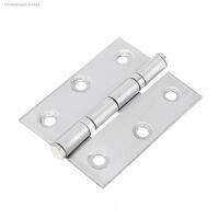 ◎ 2pcs Brushed Stainless Steel Door Hinges 2inch 2.5inch 3inch Interior Door Hinges with Screws Easy Installation