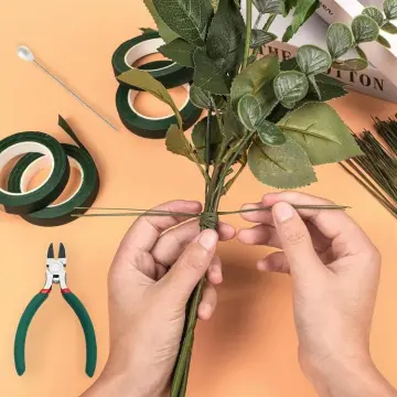 Floral Arrangement Tool Kit Floral Tape Stem Wrap Green Stem Wire Floral  Wire For Bouquet Stem Wrap Florist