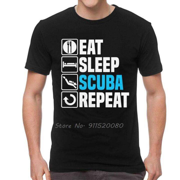 funny-eat-sleep-scuba-diving-tshirt-men-fashion-tee-tops-cotton-t-shirts-short-sleeve-diver-t-shirt-gift-harajuku-streetwear