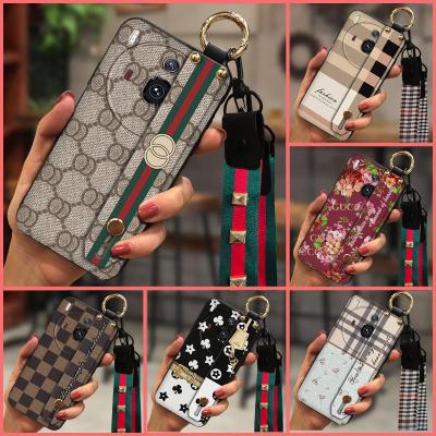 Anti-knock Soft case Phone Case For ZTE-Nubia Z50S Pro Silicone Waterproof Shockproof Luxury Back Cover Wrist Strap