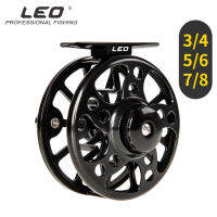 LEO รอกตกปลาแมลงวัน3/4 5/6 7/8 CNC,รอกตกปลาโลหะผสมอลูมิเนียมทั้งหมดรอกฟลายสำหรับมือซ้ายและมือขวาแบบสับเปลี่ยนกันได้อุปกรณ์ตกปลา27881