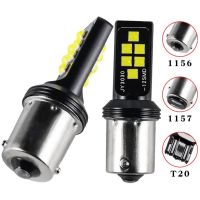 卐♣✷ 2pcs Py21w Ba15s P21w Led 1156 Bau15s Bulb 3030SMD Canbus 1157 Led Bay15d P21/5w Car Turn Signal Lamp Brake Backup Light