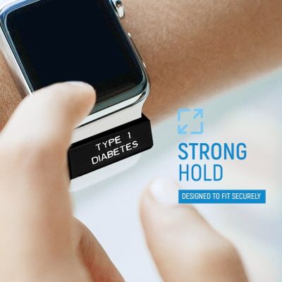 1pcs Silicone Type 1 Diabetic Medical Alert  Colored Watch Sleeves Gel Diabetic Supplies