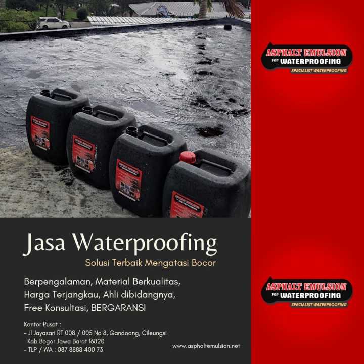 Aspal Cair Anti Bocor Dan Rembes Asphalt Emulsion For Waterproofing 5 Kg Lazada Indonesia 5520