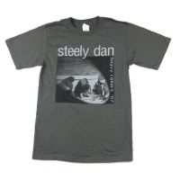 Wanyg เสื้อยืดแขนสั้น พิมพ์ลาย Steely Dan Heavy Rollers 2007 Tour สีเทา สําหรับผู้ชาย