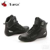 เคลียร์สต๊อก! ARCX รองเท้าบูทมอเตอร์ไซค์หนังวัวแท้ Road Racing Touring Motorbike Riding Ankle Shoes EU Size 39,41,44,45 ~