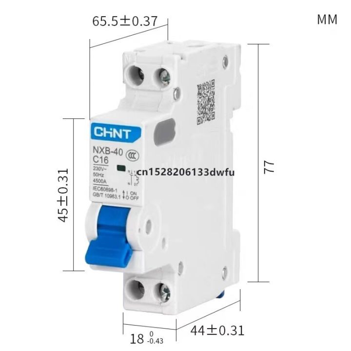 dpn-1p-n-chint-nxb-40-nxble-40-substituir-dz267-32-6a-10a-16a-20a-25a-32a-220v-50hz-diminuto-interruptor-de-vazamento-mcb-rcbo