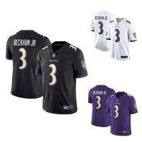 ? ? 2023 New Fashion version NFL Baltimore Ravens Ravens football jersey No. 3 Odell Beckham Jr Beckham jersey