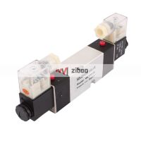 4M320 08 AC110V 2 Position 5 Way RC1/4 Neutral Air Selector Solenoid Valve