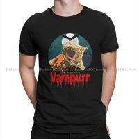 Vampire The Cat Hipster TShirts การกลับมาของ Vampurr ชาย Stitt เสื้อ O คอคุณภาพสูง