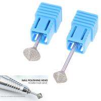 Diamond Nail Drill Bit Cone Shape Head Professional Cuticle Clean Drill Bit Improved Diamond Shank 3/32 (2.35 mm)