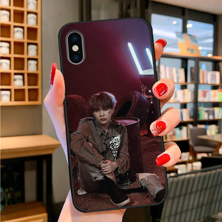 ttl48-min-yun-ki-suga-อ่อนนุ่ม-high-quality-ซิลิโคน-tpu-phone-เคสโทรศัพท์-ปก-หรับ-iphone-7-8-11-12-13-14-pro-xs-max-se-x-xr-plus-se