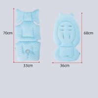 、‘】【= Stroller Seat Pad Thick Stroller Cushion Washable Soft Pad For Stroller Minky Mattress Autumn Winter Baby Stroller Accessories