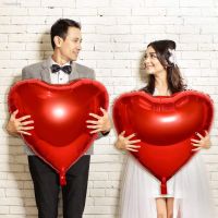 ❖┅ 36 inches Heart balloon heart shape air party balloons Valentines Day wedding love decorations marriage supplies Foil balloons