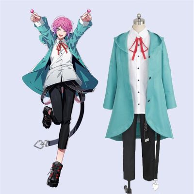 วิกผมคอสเพลย์ Amemura Ramuda Division Rap Battle DRB 7 ชิ้น Cosplay Costume Wig Hypnosis Mic MC easy R Fling Posse Cosplay Costume Custom Made dov