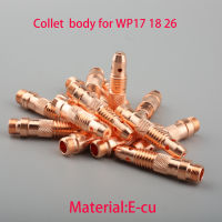 10pcs WP18 WP17 WP26 Argon TIG Welding Torch Consumable Tungsten Electrode Collet Body SR171826 graphite holder collet holder