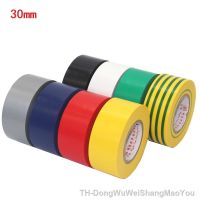 ✲♞❖ 3CM ( 30mm )Wide Electrical tape Insulation Tape Waterproof PVC Electrical tape 18M Long High-temperature Tape 3 CM