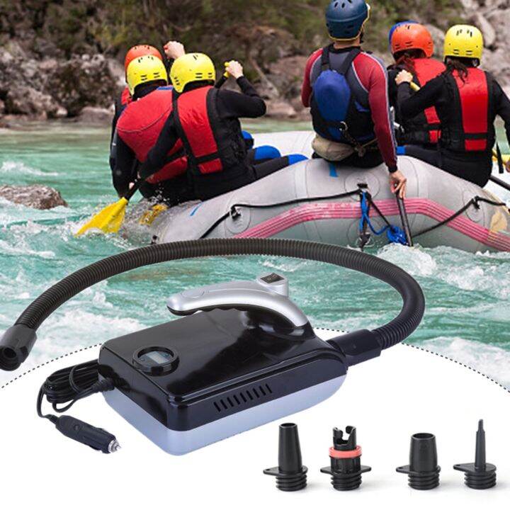 Electric SUP Air Pump 12V Quick Air Inflator with Digital Display for ...