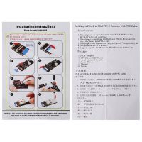 Dou อะแดปเตอร์ M.2 (Ngff) Key A/E/A+E เป็น Mini Pci-E พร้อมสายเคเบิล Ffc ทนทาน สําหรับคอมพิวเตอร์ แล็ปท็อป