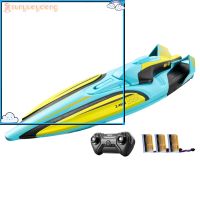 30กม./ชม. RC เรือความเร็วสูง Racing Speedboat RC เรือ4CH รีโมทคอนโทรลเรือ Dual Power วิทยุเรือควบคุมของเล่นสำหรับเด็ก Kids