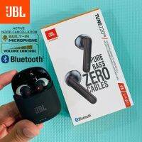 ♥จัดส่ง SFREE♥JBL ปรับแต่ง T220 220 TWS ไร้สายที่แท้จริงหูฟังบลูทูธลดเสียงรบกวนชุดหูฟังสเตอริโอเบสพร้อมไมโครโฟน