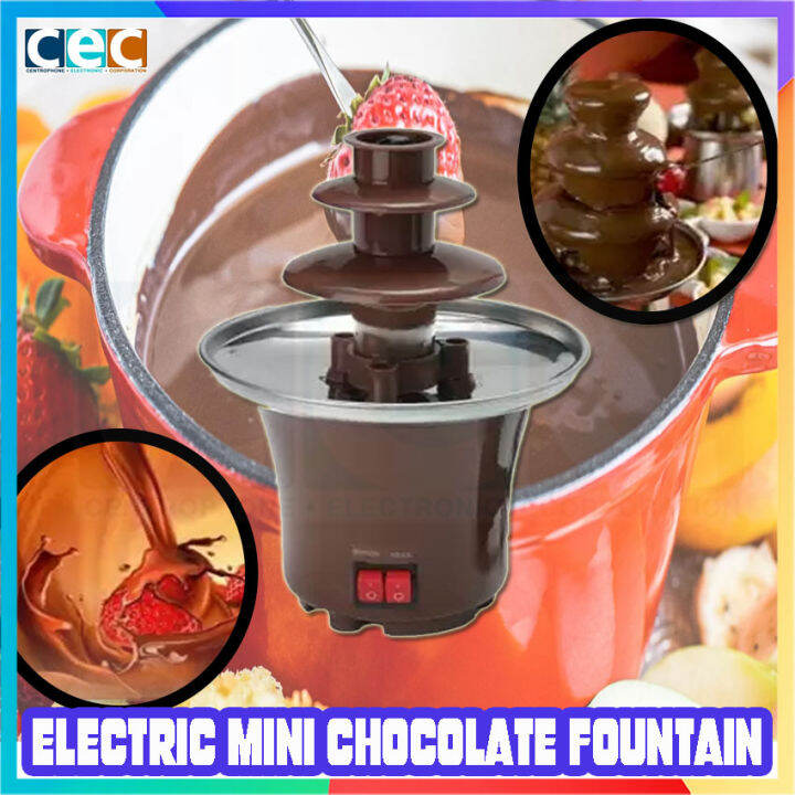 Mini Chocolate Fondue Fountain Chocolate Fountain Chocolate Heating