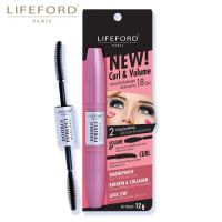 LIFEFORD DOUBLE PERFECT MASCARA 12g. มาสคาร่าภายใต้คอนเซป ยาว หนา และงอนเด้งถึงขีดสุด!