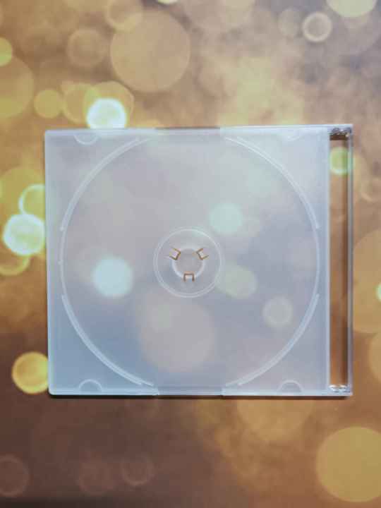 กล่องเปล่าใส่แผ่น-cd-dvd-slim-ขาวใส-ขนาดมาตรฐาน-หนา-5-0-mm-แพ็คละ-4-แผ่น