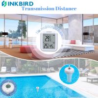 INKBIRD IBS-P01R Wireless Floating Pool Thermometer Pet Bath for Swimming Pool, Bath Water, Spas, Aquariums &amp; Fish Ponds