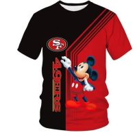 READY STOCK  2021Men Mickey Mouse  3D  Tshirt Boy Girl Kids Fashion Streetwear Men Women Children Printed T-shirt Cool Tops Tee