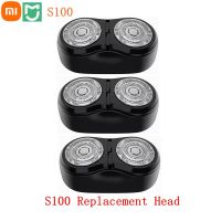 【DT】 hot  Replacement Shaver Head For Xiaomi Mijia Electric Shaver S100 сменные головки бритвы 2 Floating Head 100% Original Head