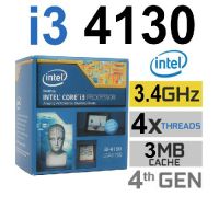 Cpu intel i3 4130 3.4ghz lga 1150 พร้อมส่ง (แถมซิลิโคน)