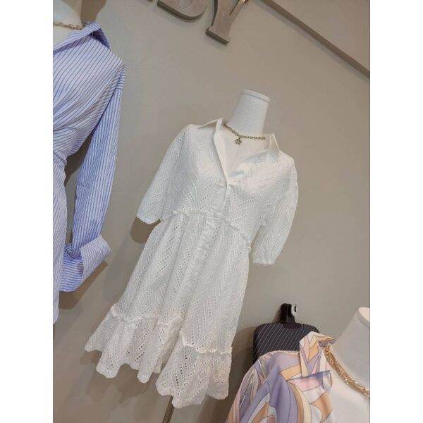 tag-cottoncandy-new-lula-sweet-dress-เดรสลูกไม้เกรดเกาหลี-แพทเทิลสวย-ใส่สบายคร่า-ลายฉลุสวยทั้งตัว-ใส่กับสายเดี่ยว-สวยปัง