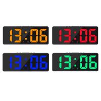 【jw】∋✤♚  Digital Alarm Clock USB Snooze 2 Alarms Large Display Adjustable