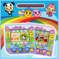 Tamagotchi Original Sugar Cube เครื่องสัตว์เลี้ยงอิเล็กทรอนิกส์หน้าจอสีจีนเด็ก Development บล็อกเกมคอนโซลของเล่นของขวัญ