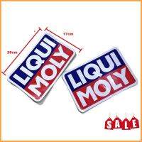 246##อุปกรณ์เสริมแต่ง## สติกเกอร์ liqui moly ลิควิโมลี่ จำนวน 2 ใบ ขนาด 26 x 17 cm สติกเกอร์แต่งรถ**การันตรีคุณภาพ**