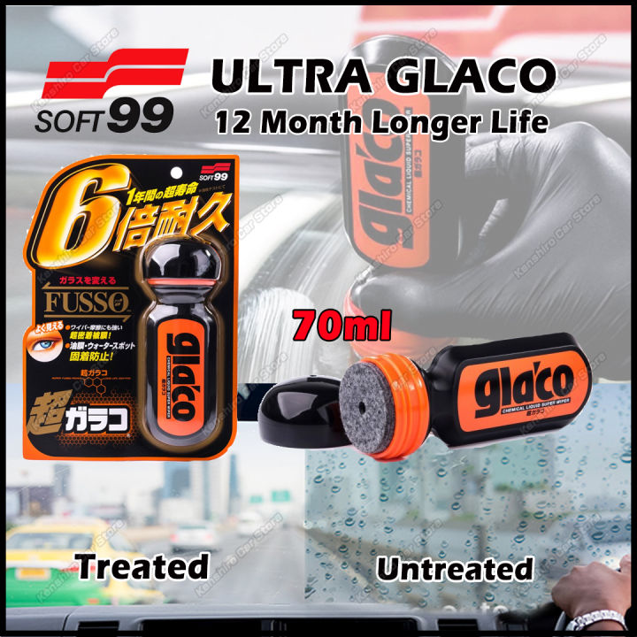 SOFT99 Ultra Glaco Long Lasting Windshield Glass Water Rain Repellent 70ml  
