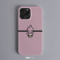 เคสโทรศัพท์มือถือแบบแก้วนิ่ม ลายการ์ตูนดราก้อนบอล Majin Boo สําหรับ Iphone Samsung Oppo Vivo (ใช้ได้กับ HP ทุกประเภท)